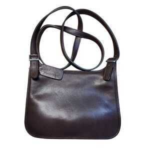 Coach 9132 Mini Hippie Crossbody Leather Foldover Flap Mini Purse